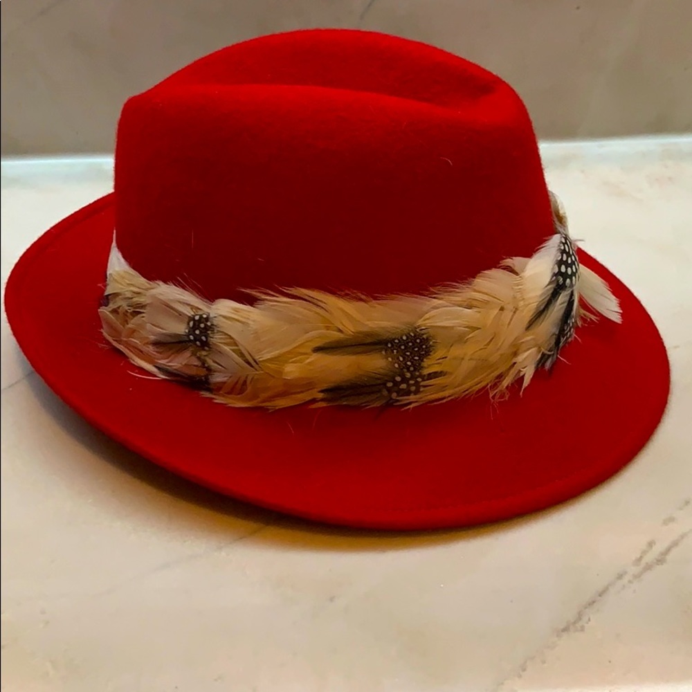 Vintage red hat